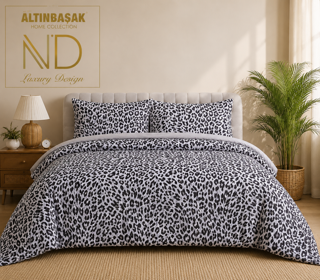 Altınbaşak Creaforce Çift Kişilik Nevresim Takımı Roar Marble