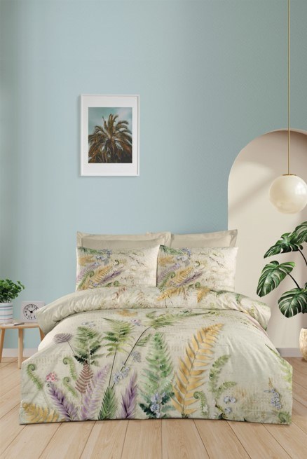 Altınbaşak Creaforce Edena Sand Çift Kişilik Nevresim Takımı