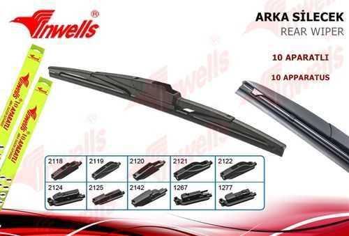 ARKA SiLECEK SÜPÜRGESi 8 APARATLI 350MM