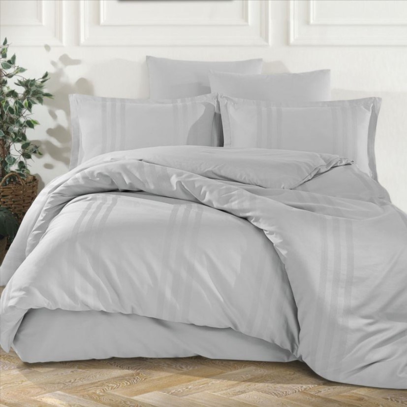 Clasy Melkor Çift Kişilik Ranforce Nevresim Takımı V7 A.Gri