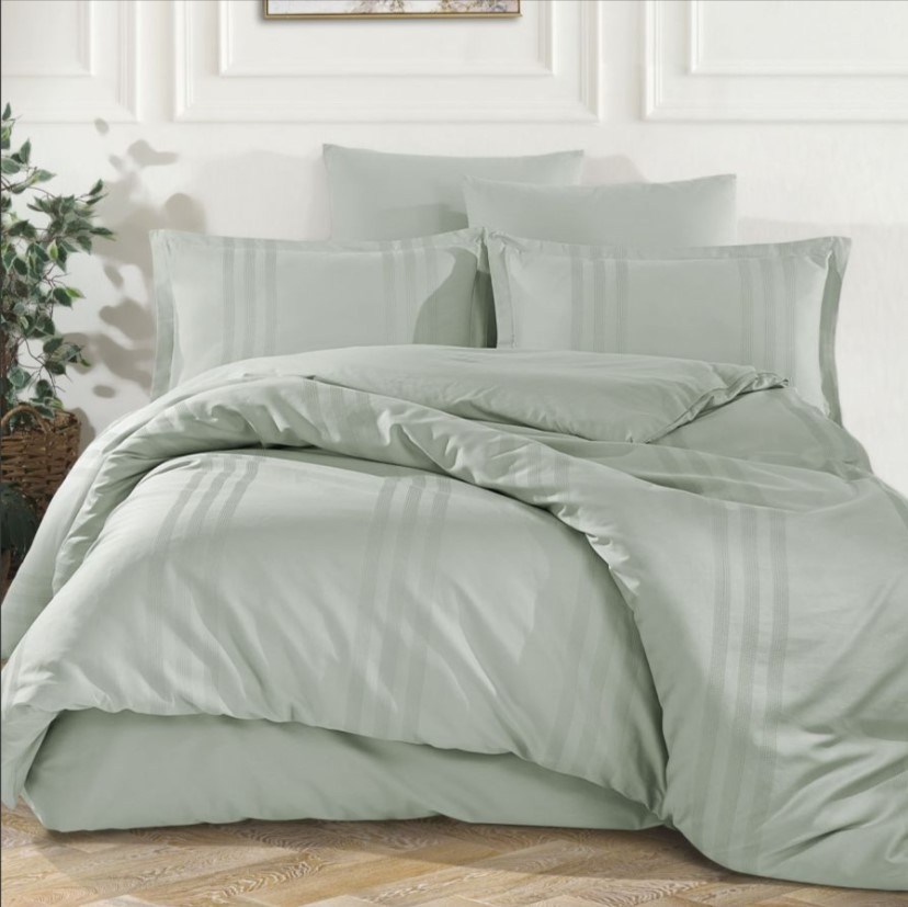 Clasy Melkor Çift Kişilik Ranforce Nevresim Takımı V9 Adaçayı