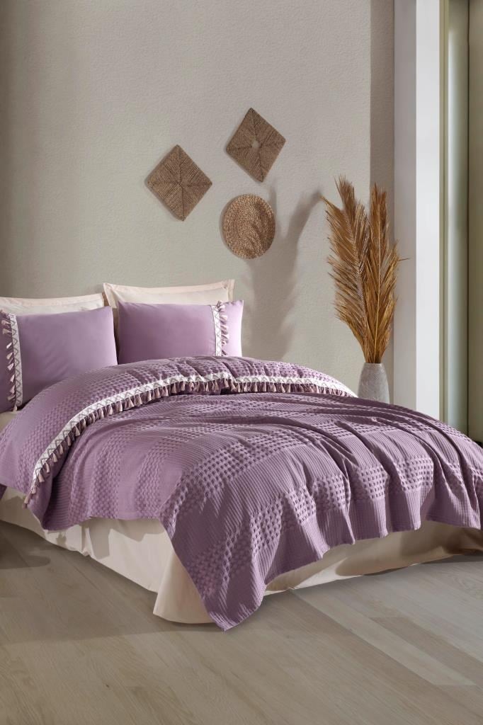 Clasy Pike Takımı Çift Kişilik Bohemline V7 Lila