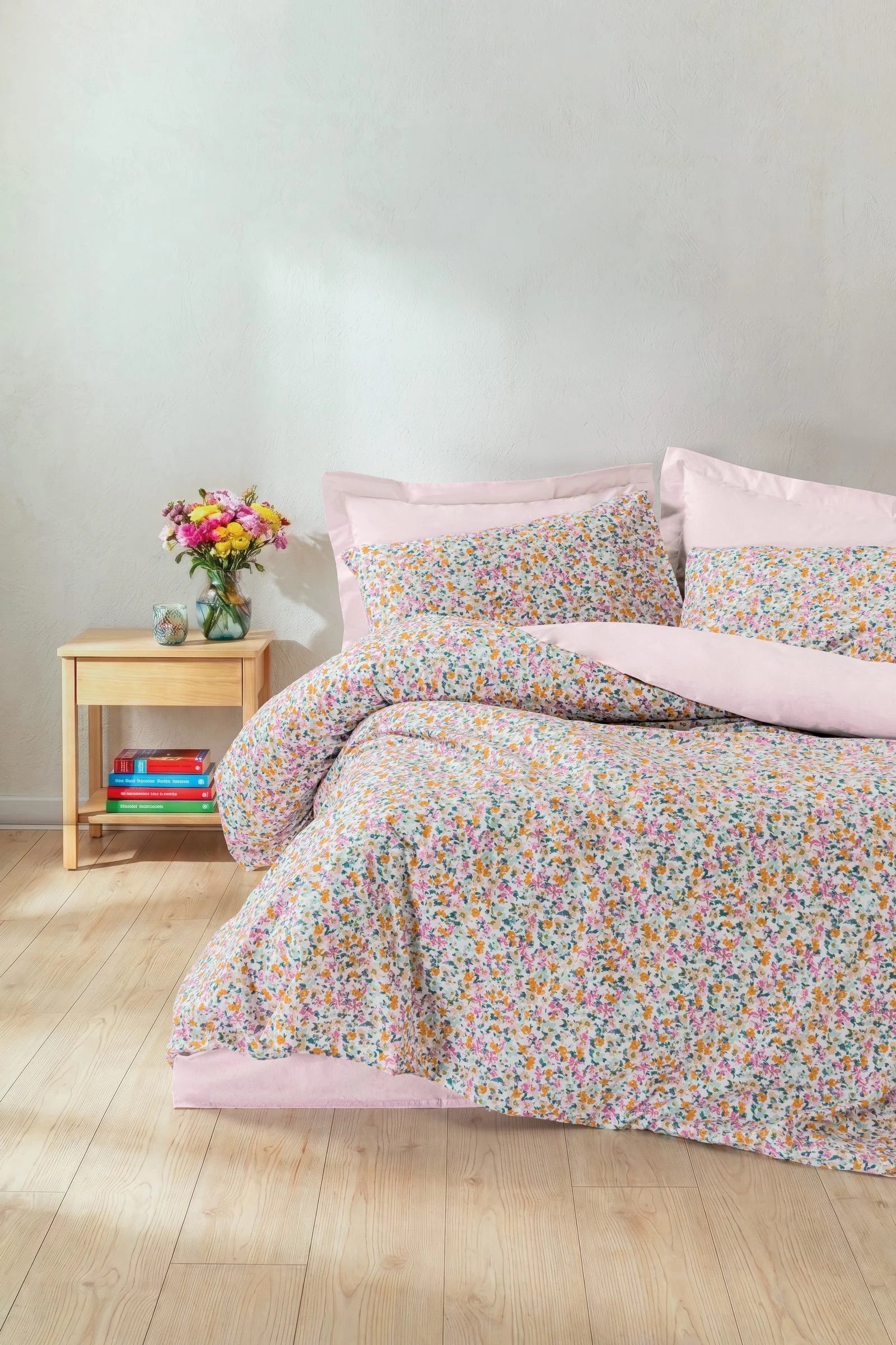 Cotton Box Petite  Çift Kişilik Nevresim Takımı Pippa Pembe
