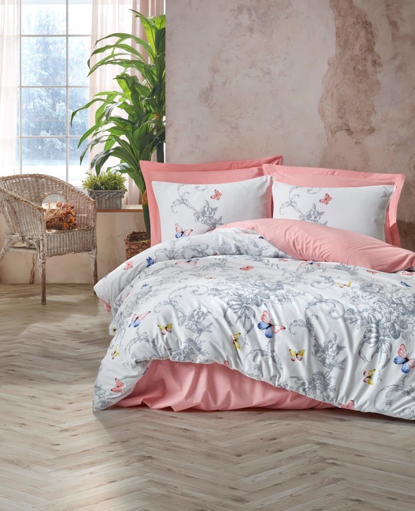 Cotton Box Tek Kişilik Nevresim Takımı Cathi Somon