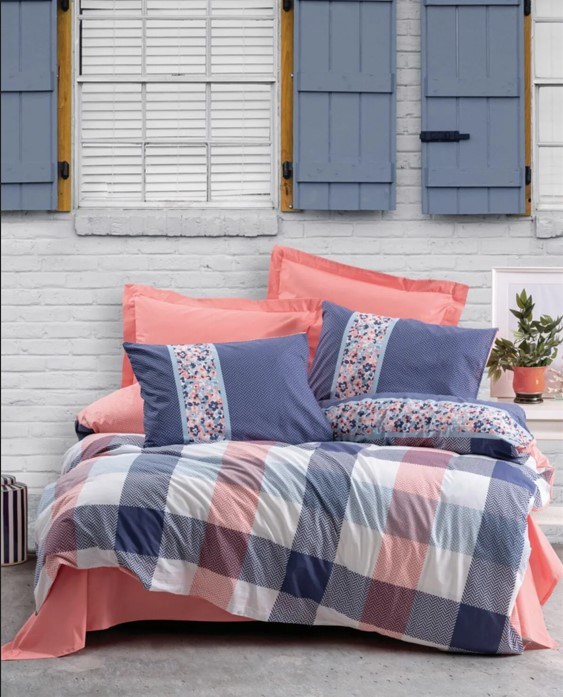 Cotton Box Tek Kişilik Nevresim Takımı Cielo Mercan 8680108058152