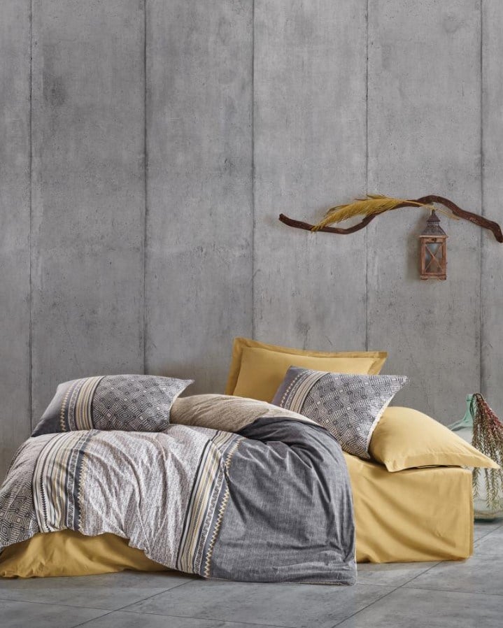 Cotton Box Toprak Nedra Bej Tek Kişilik Nevresim Takımı