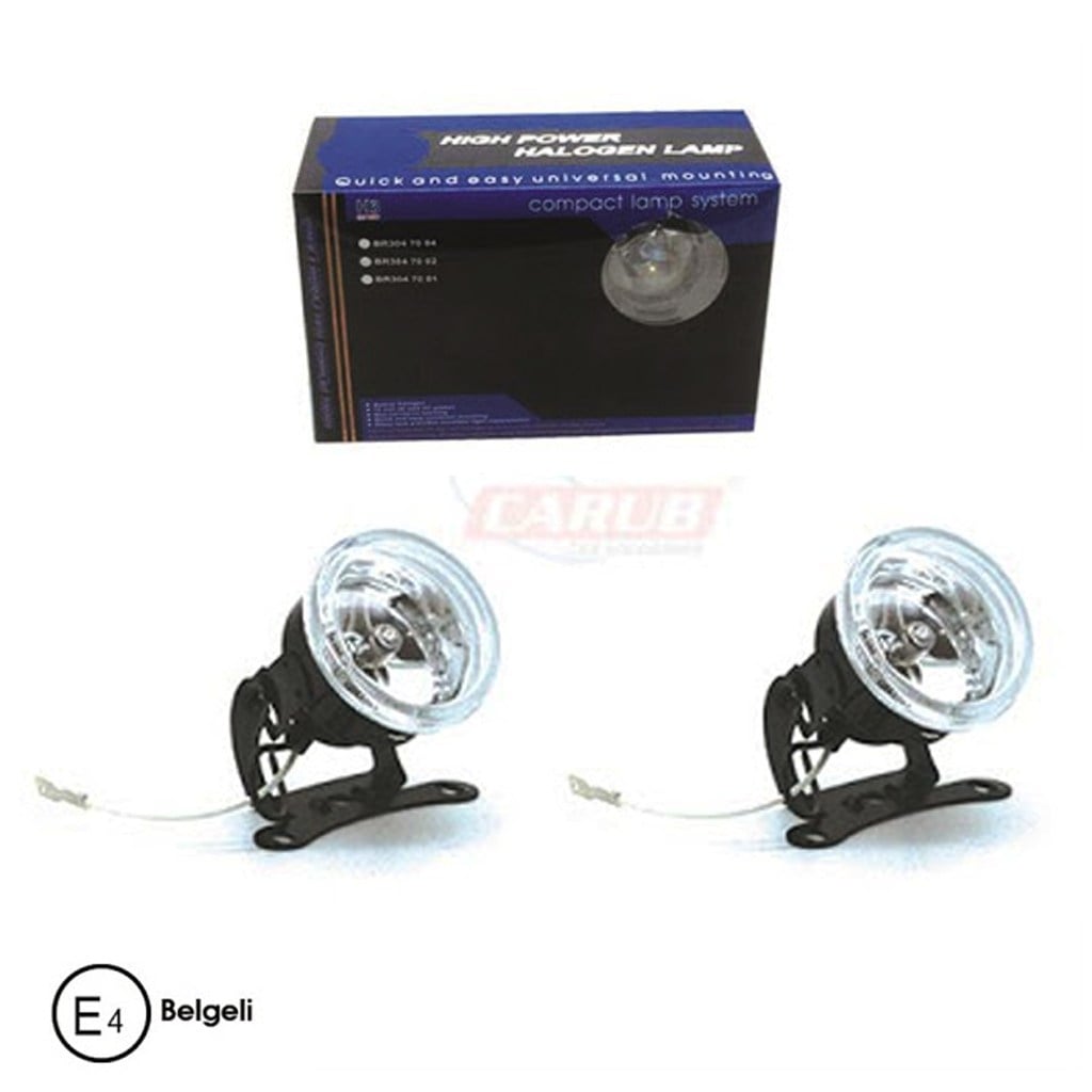 Hko Sis Lambası Beyaz Yuvarlak  6,5Cm TakımBR3047002