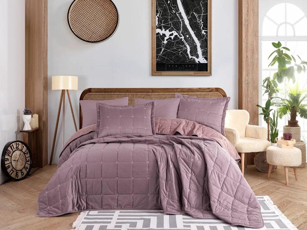 Hobby Ambiance Yatak Örtüsü Gülkurusu