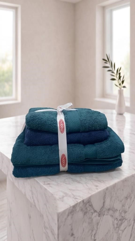 Hobby Hamam Seti Lacivert Yeşil