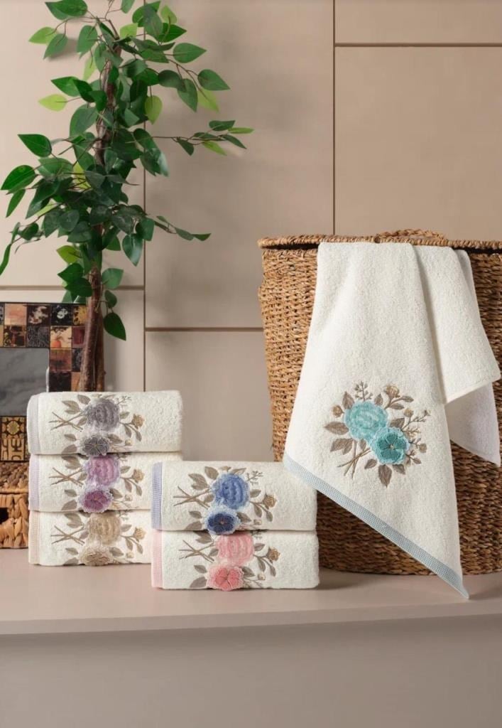 Hobby Ophelia Style 2  6lı Havlu 50x90 Asorti