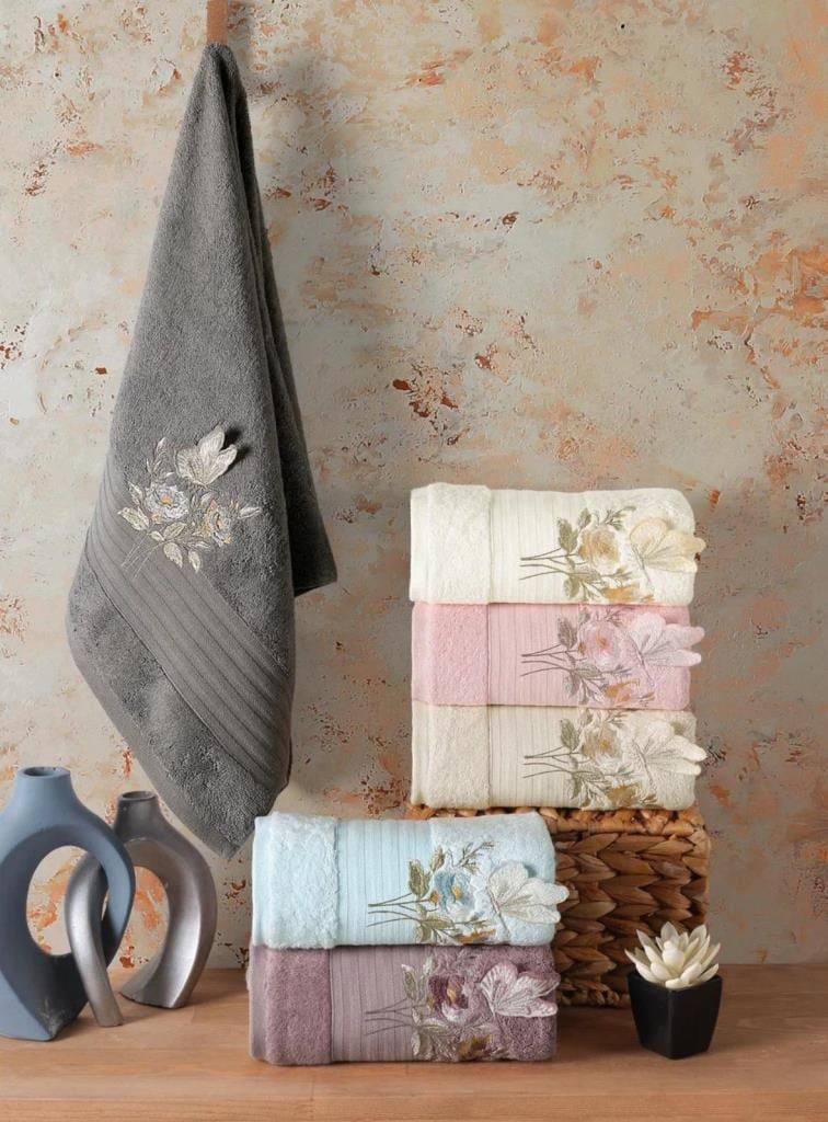 Hobby Velan Style 1 6lı Havlu 50x90 Asorti