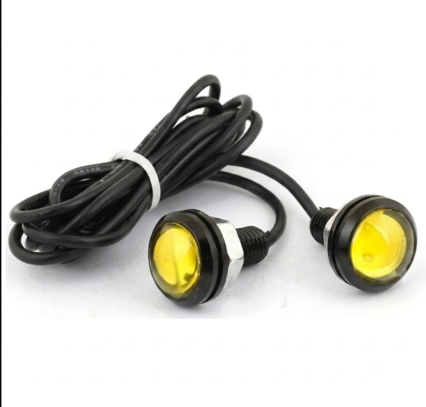 Kartal Gözü Oto Ayna Altı Led Beyaz 23mm 2 AdetKTG7
