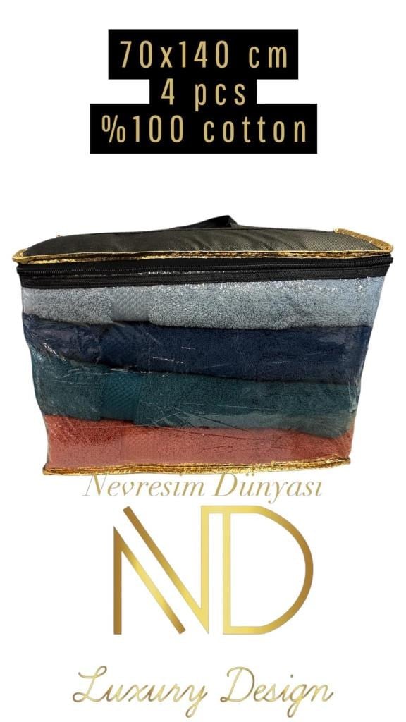 Nevresim Dünyası 70x140 4'lü Havlu Prime 5