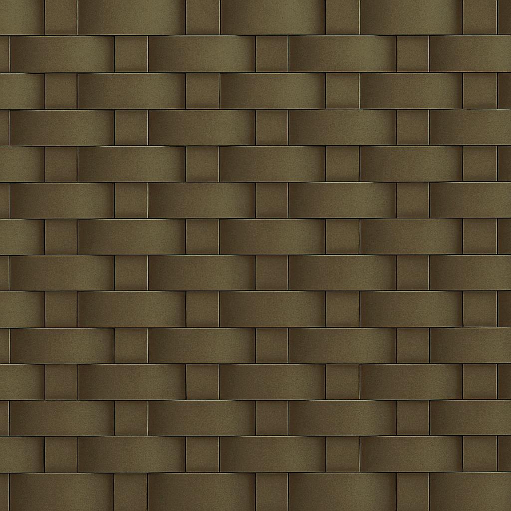 Sentetik Rattan Plastik Düz K.Kahve 25 Kg24B-02-K.Kahve