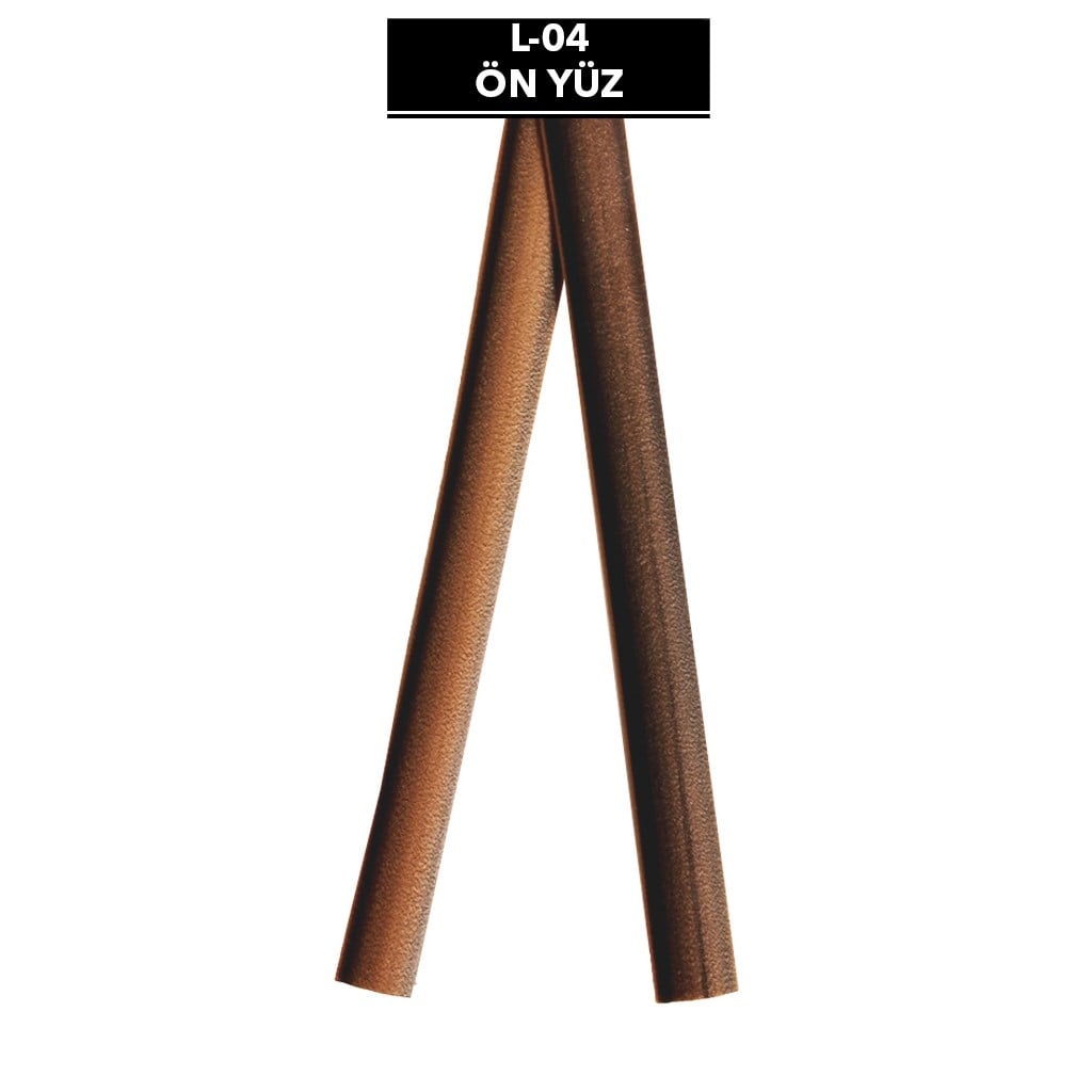 Yassı Sentetik Rattan Plastik Eskitme Koyu Kahve 48 Kg (4 Top)L-04