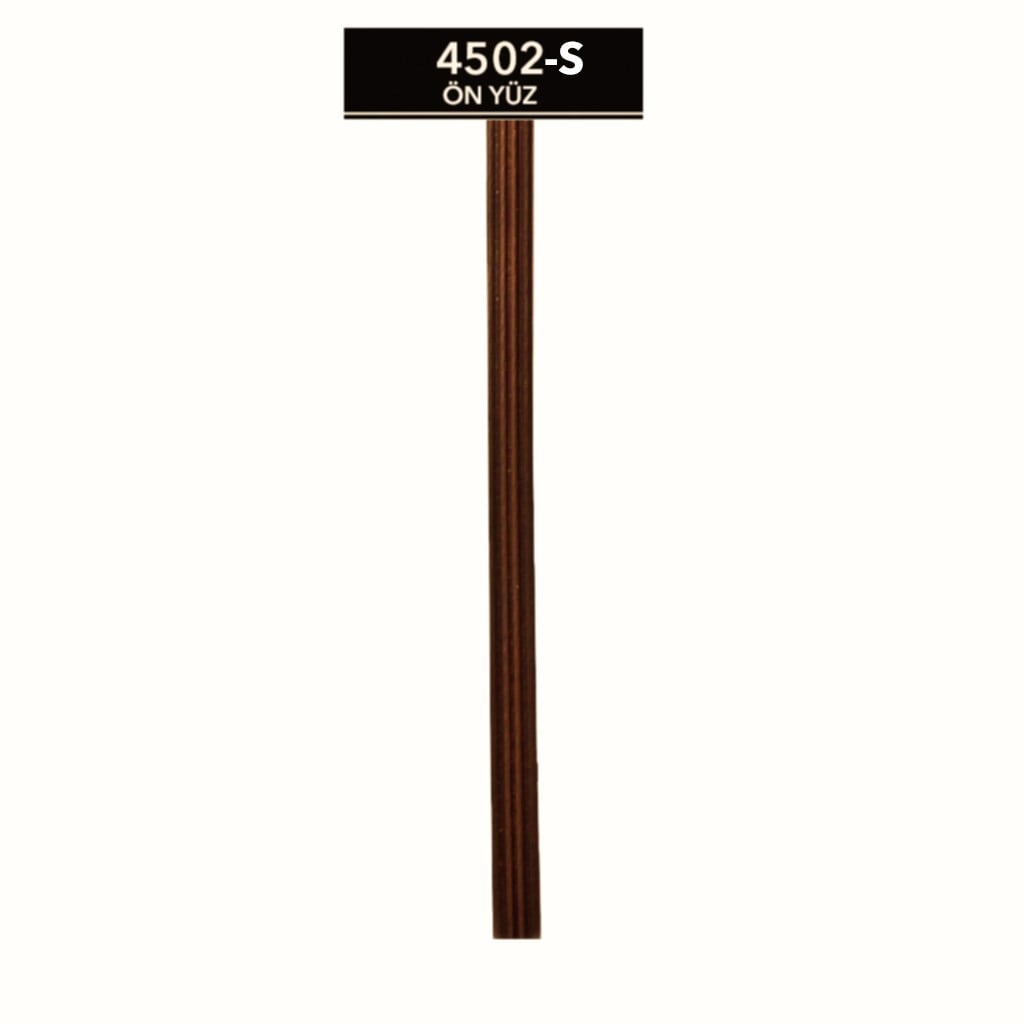 Yassı Sentetik Rattan Plastik Kanallı Sütlü Kahve 48 Kg (4 Top)4502S