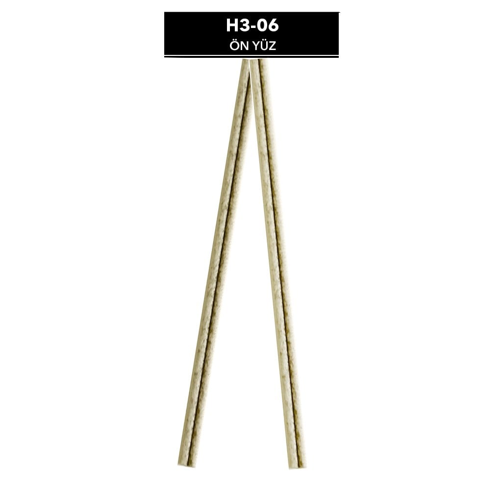 Yassı Sentetik Rattan Plastik Kuş Kanadı Bej 48 Kg (4 Top)H3-06