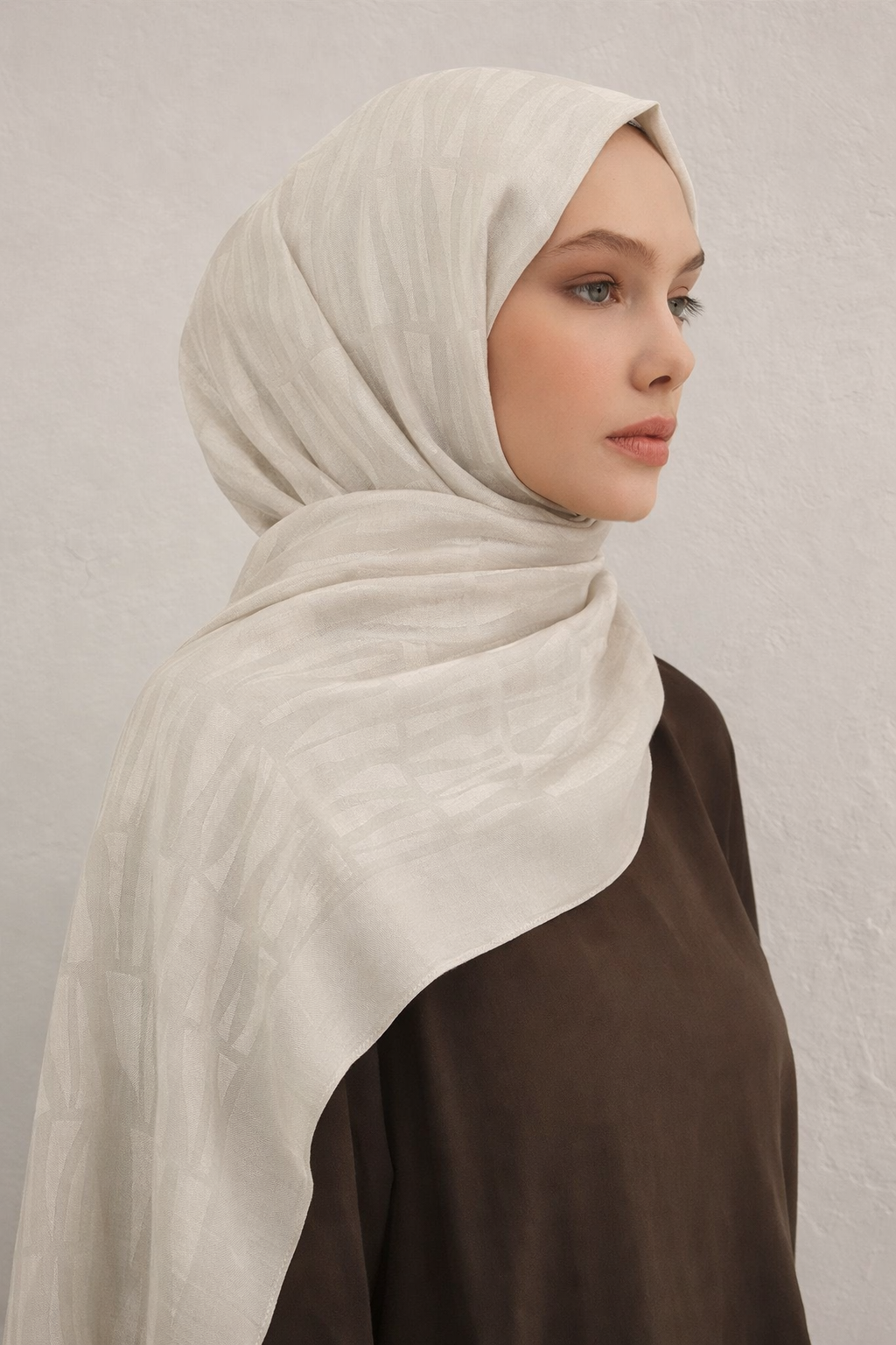 Armine Lyocell Şal 3 - Krem