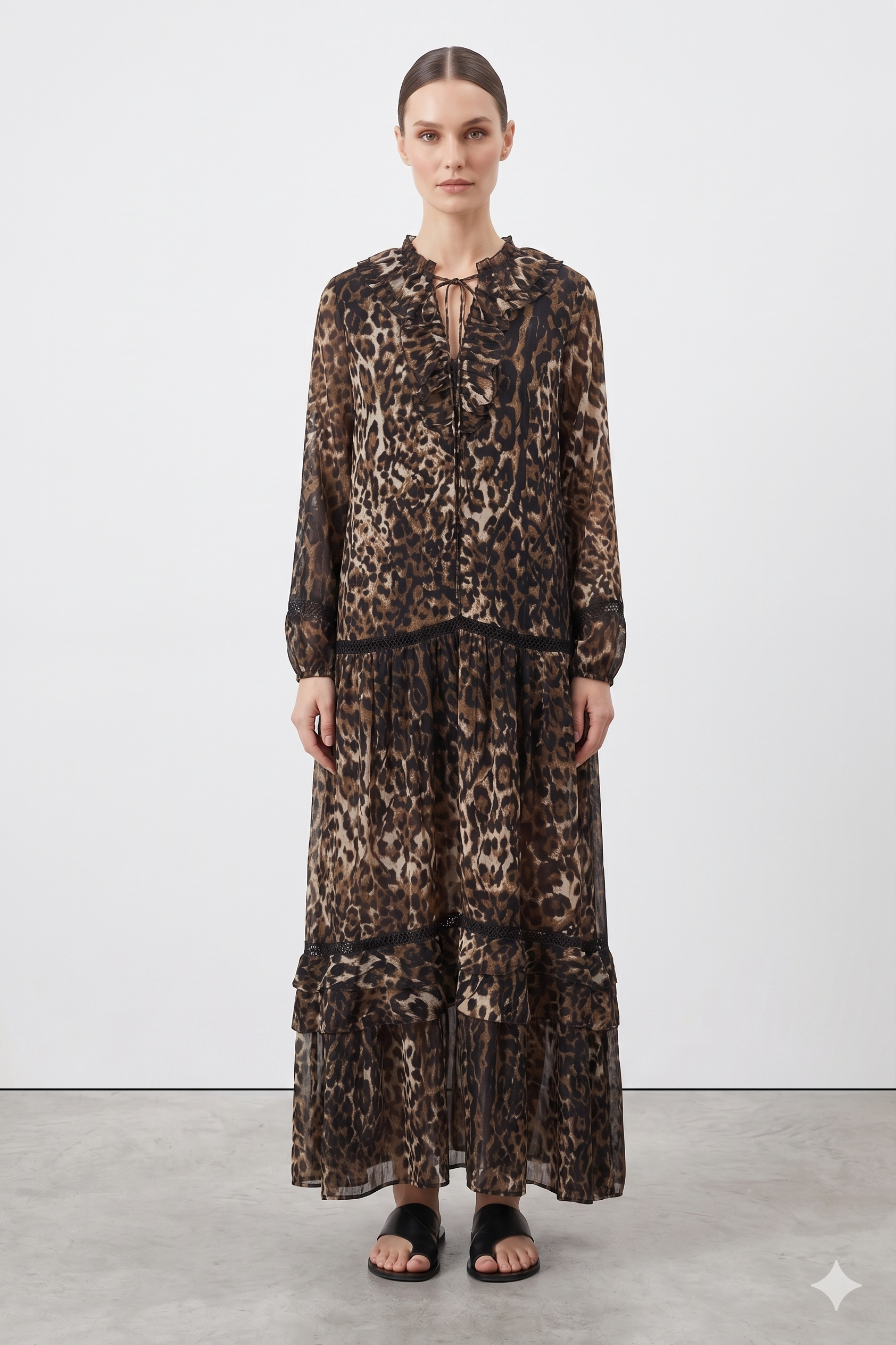 LissMore 6336 Elbise - Leopar