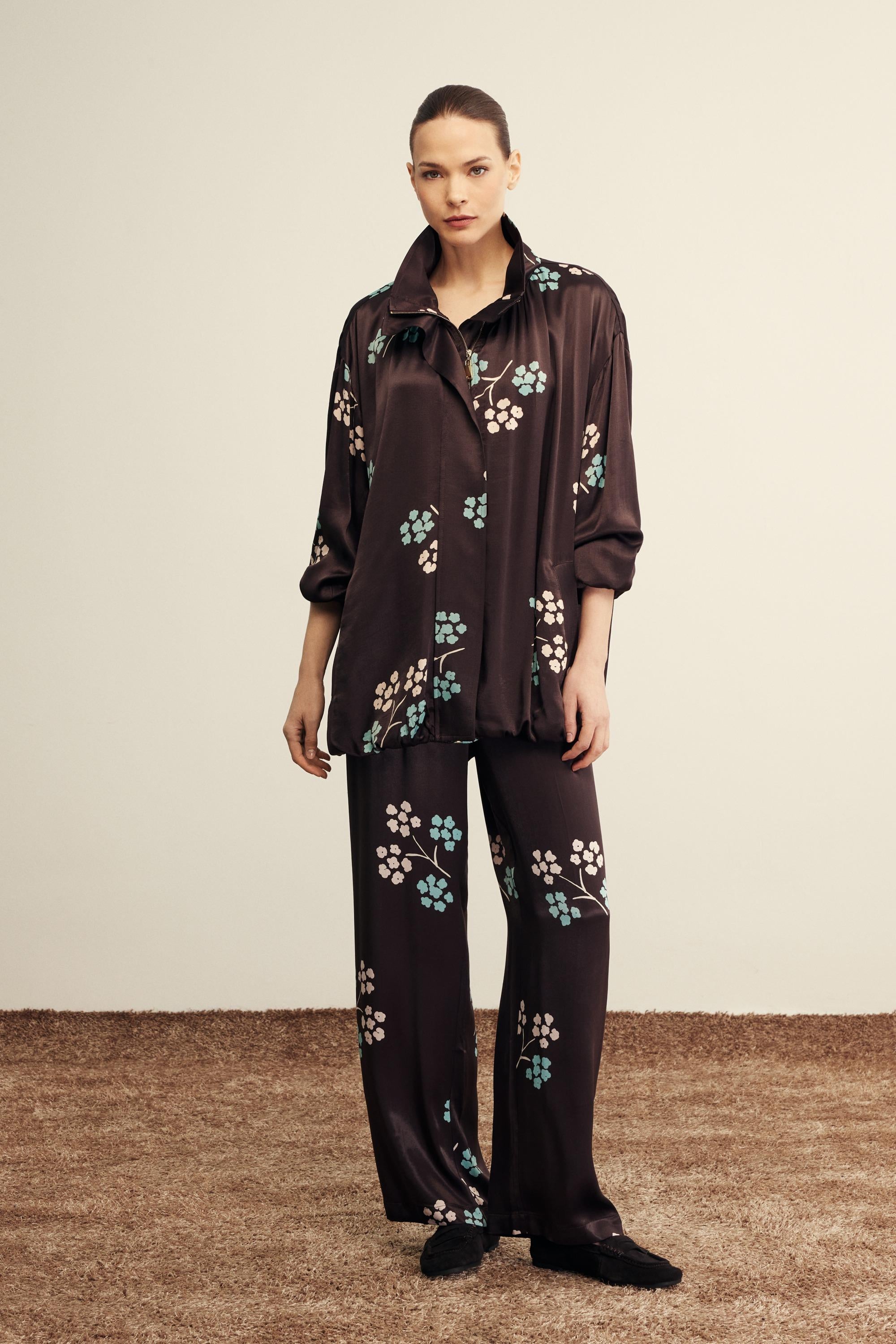 Venöve 0023 Ava Ceket - Desenli