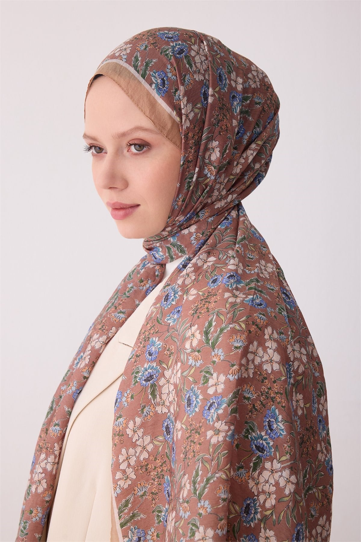 Belli Fresh Sanda Şal 3114 - Taba