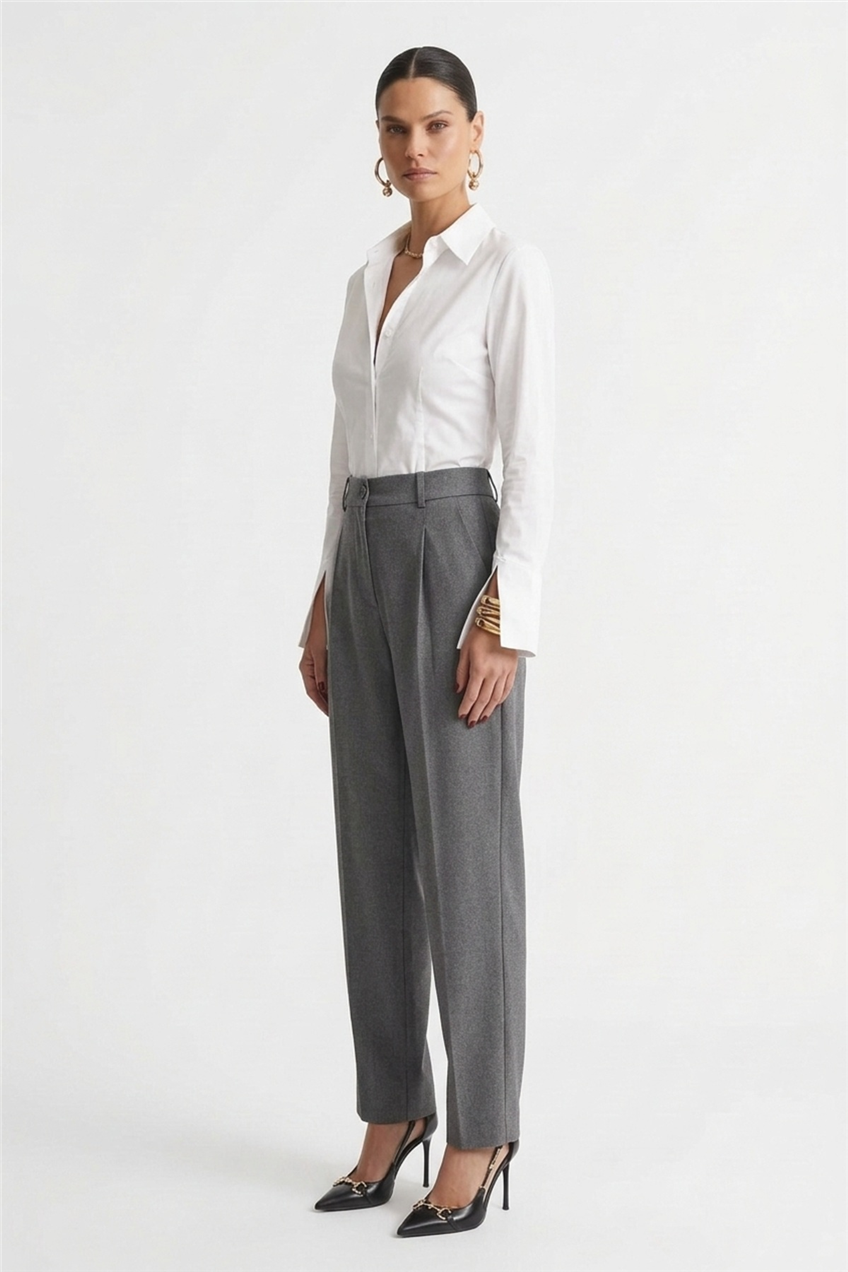 Sentez 5692 Aves Gabardin Pantolon Antrasit