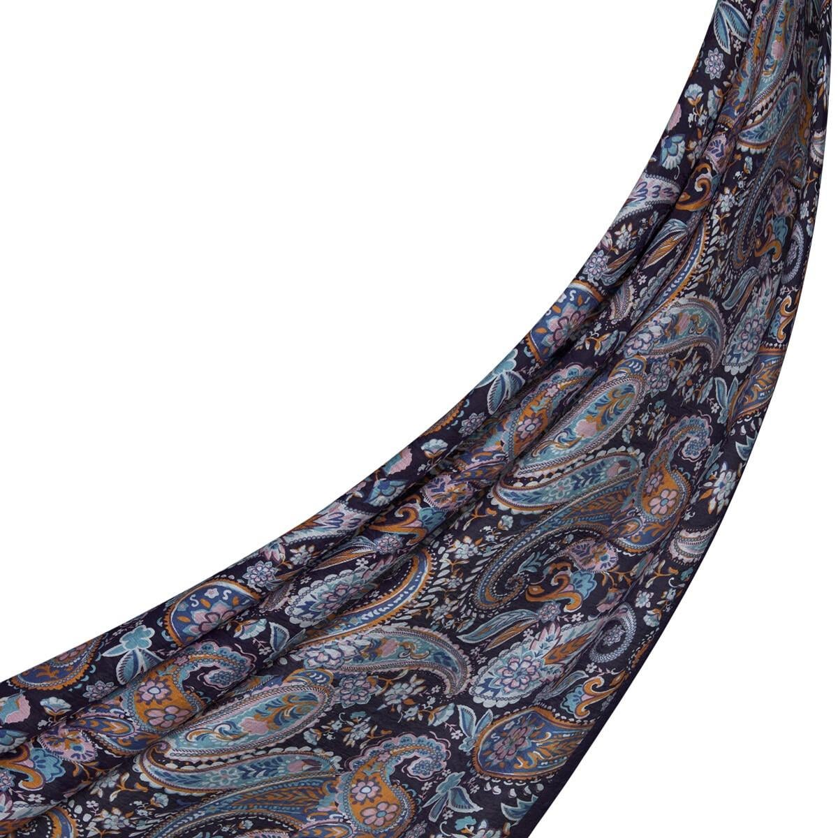 İpekevi 02889 Dört Mevsim Şal - Lacivert