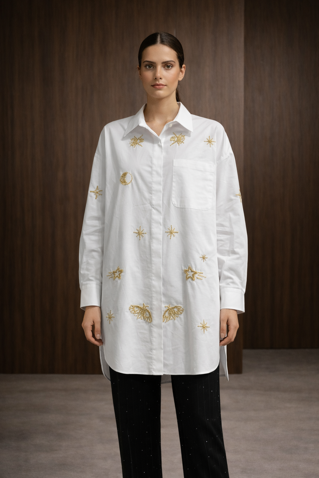 Ghisa 4170 Tunik - Beyaz