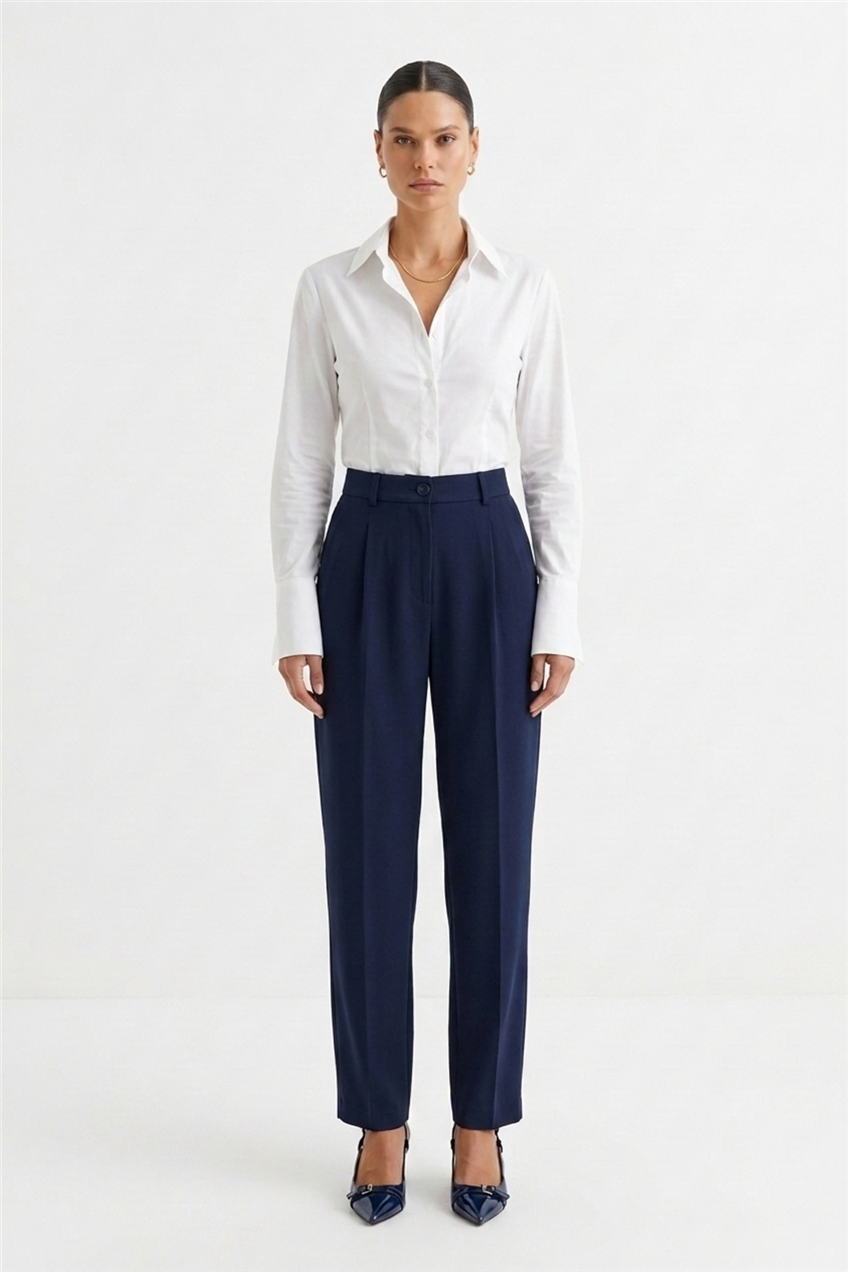Sentez 5692 Aves Gabardin Pantolon Lacivert