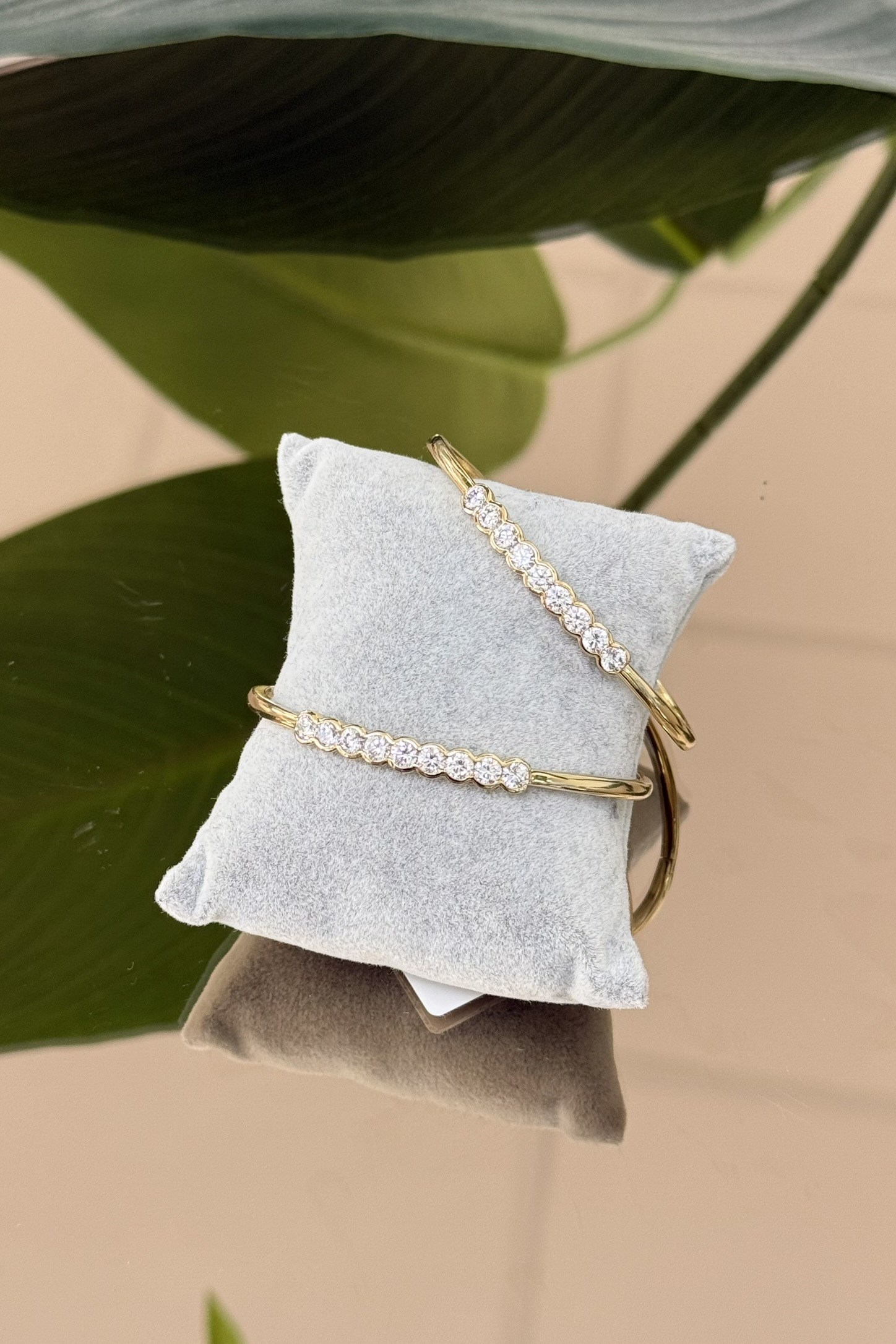 Kelepçe Bileklik BL003072 - Gold