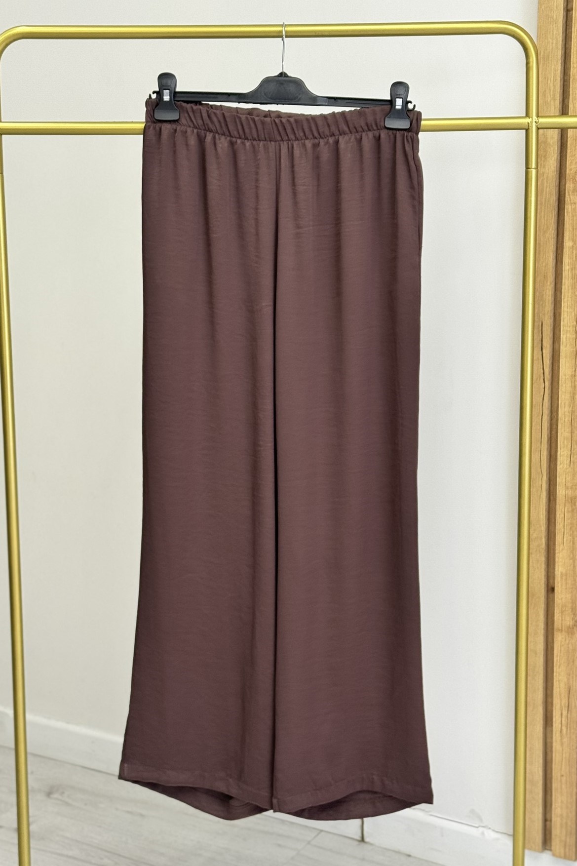 Ceremony 26Y332 Belden Lastikli Bol Paça Sapphire Pantolon - Kahverengi