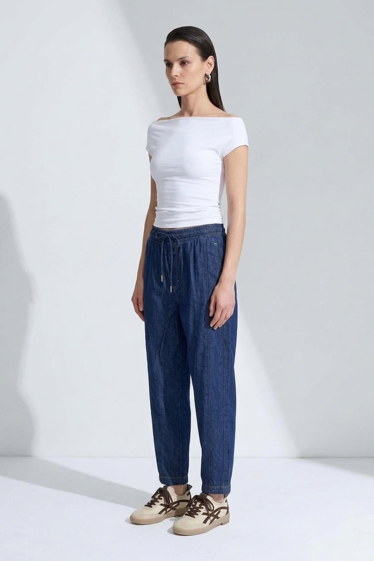 Konik Fit Denim Pantolon 0035846 Lacivert