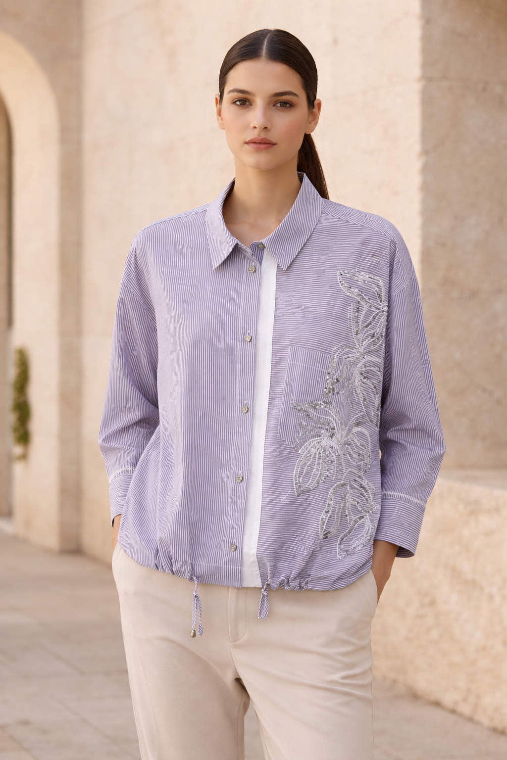 Ghisa 4317 Tunik - Lila