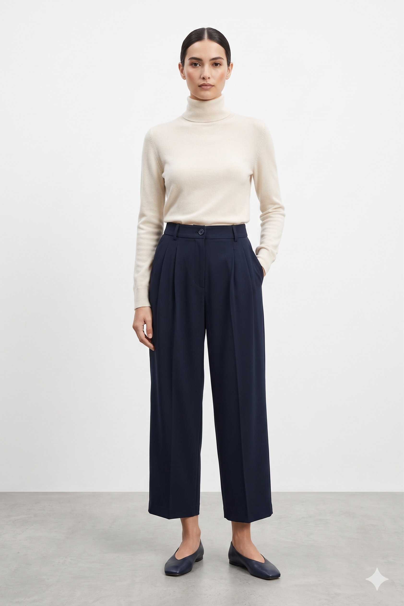 Kalem Kesim Pantolon 18297 - F.Navy