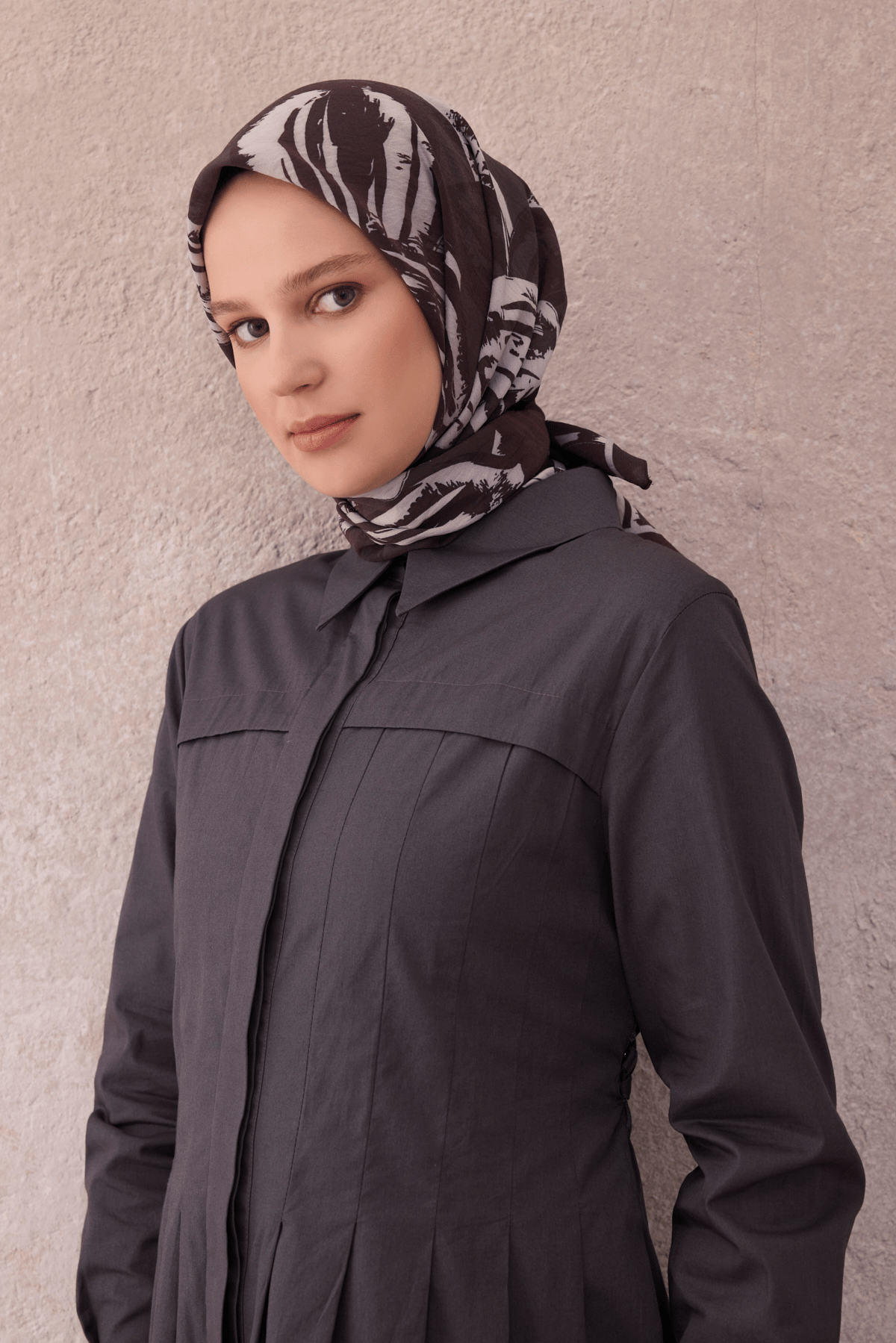Belli Fresh Paulista Eşarp 14 - Duman