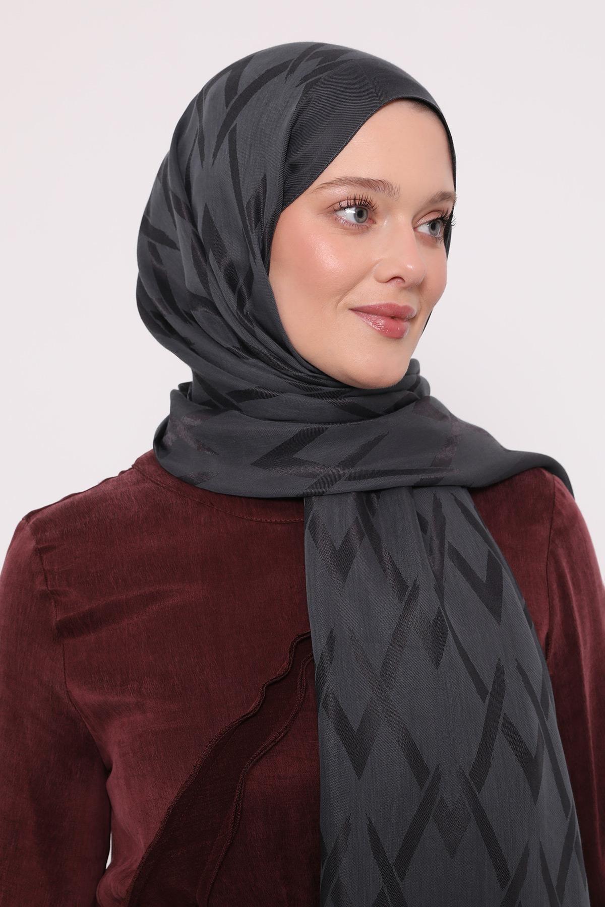 Luvensara LS004 Lyocell Şal - Antrasit