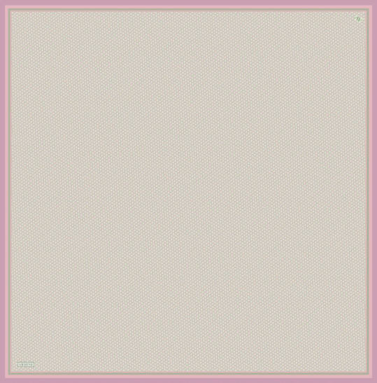 Armine Dj Saf Twill İpek Eşarp 9528D (T) - Pudra