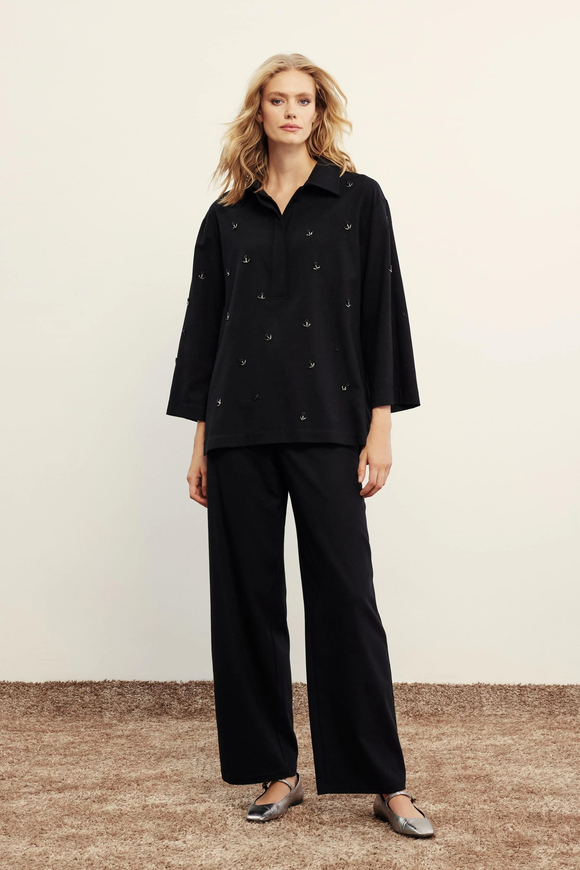 Venöve Pnt0006 Edwin Pantolon - Siyah