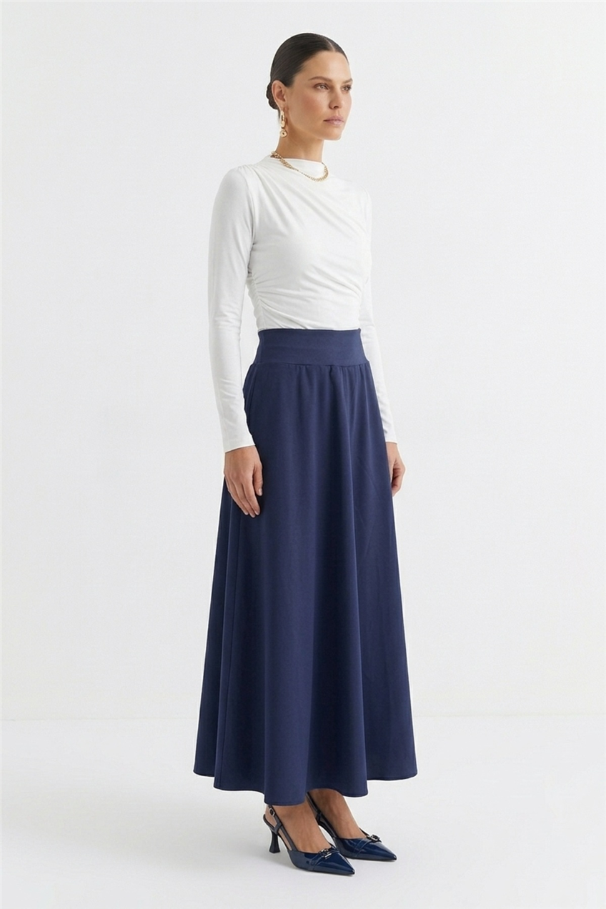 Sentez 5816 Ellena Rahat Etek Lacivert
