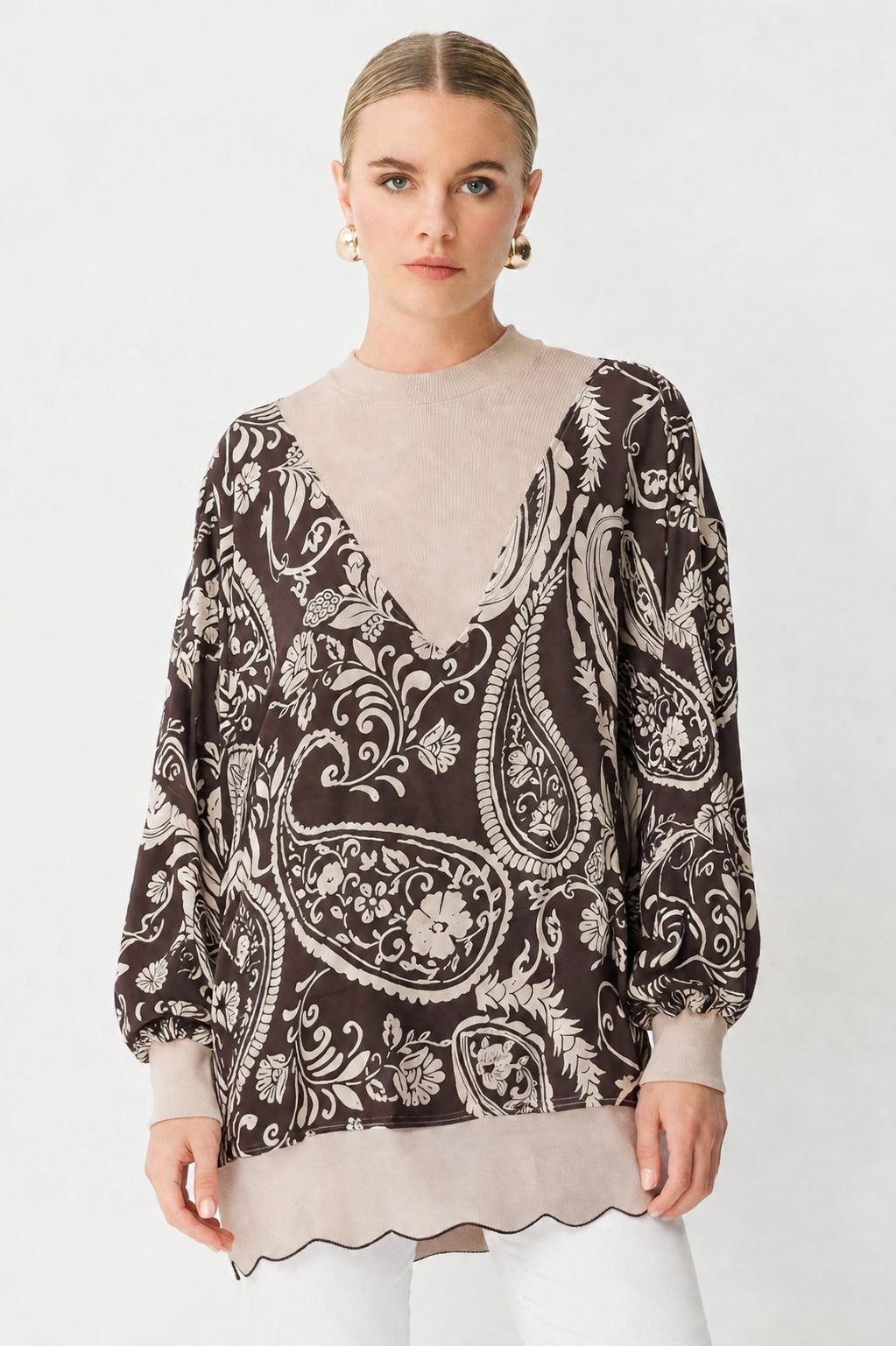 Ghisa 4332 Tunik - Bej