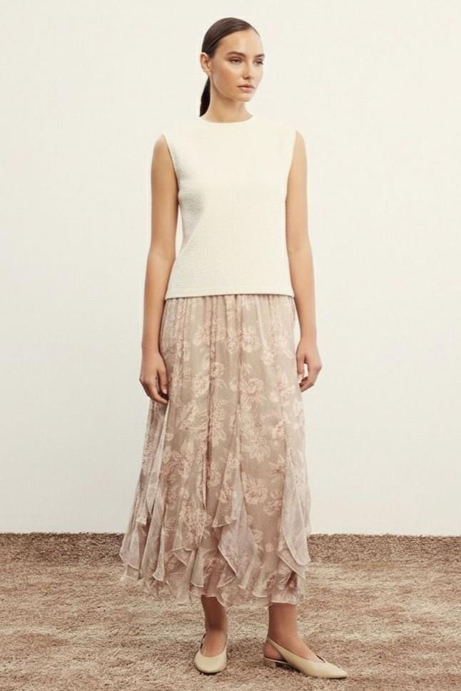 Venöve Blz0002 Misa Bluz - Ekru