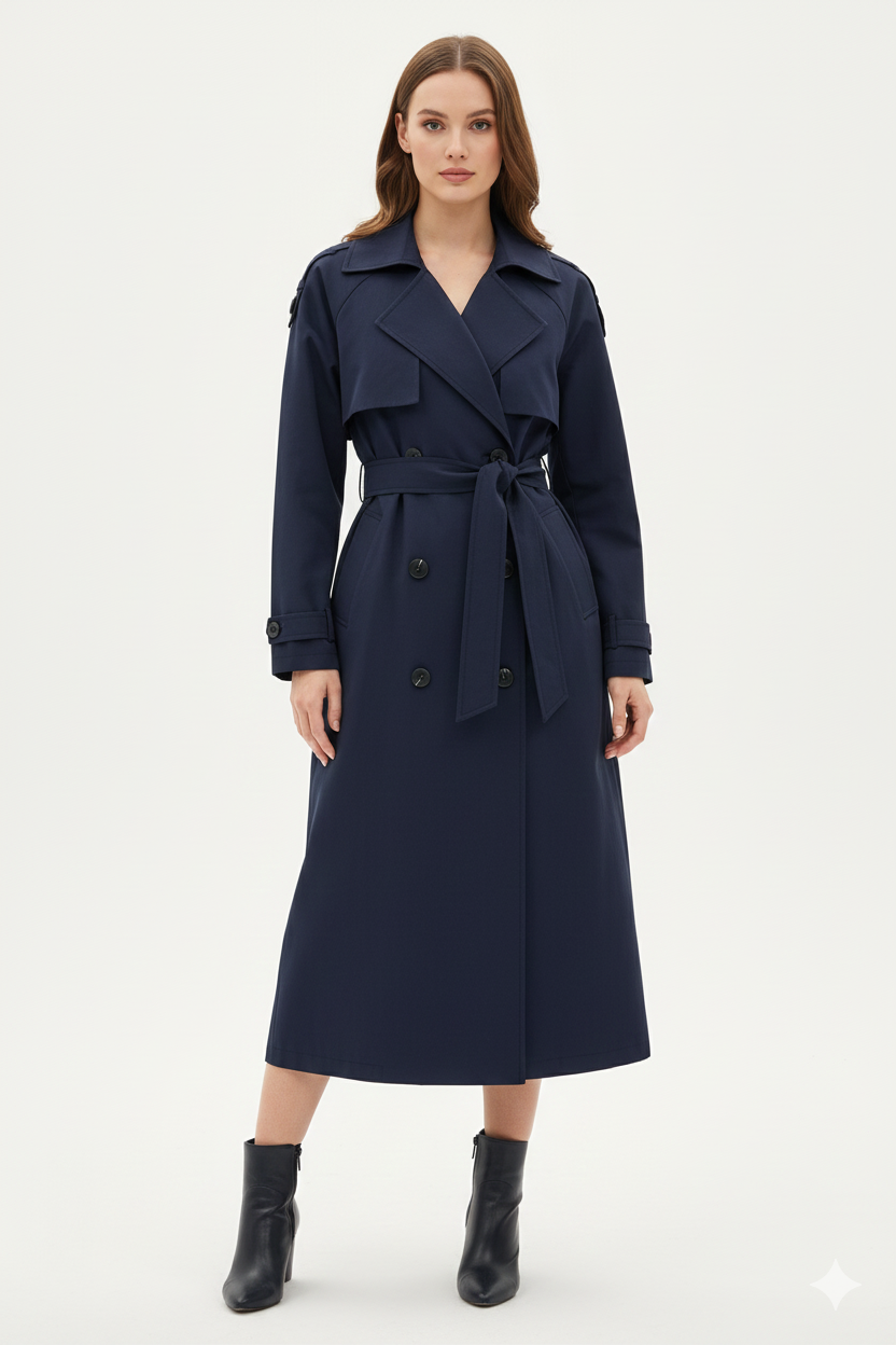 Rüzgarlık Detay Trenç 32403 - F.Navy