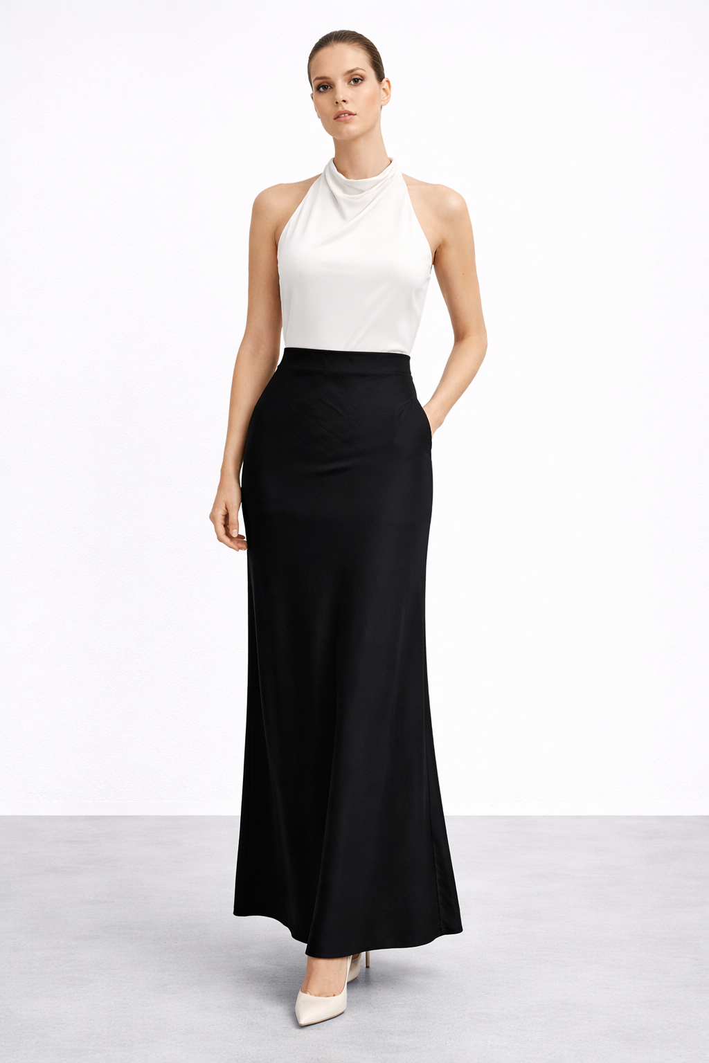 Ceremony 26Y611 Sapphire  Verev Etek - Siyah