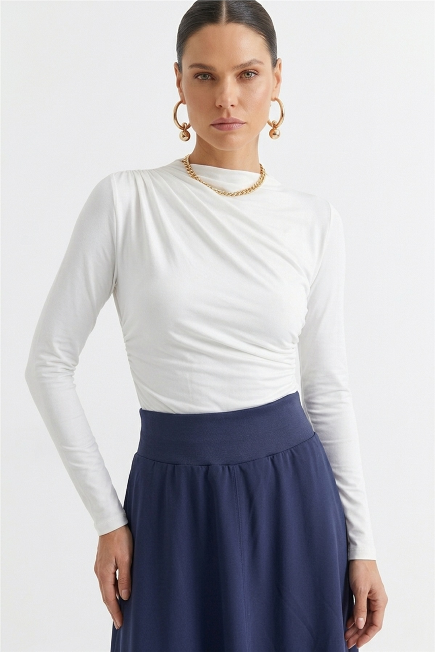 Sentez 5816 Ellena Rahat Etek Lacivert