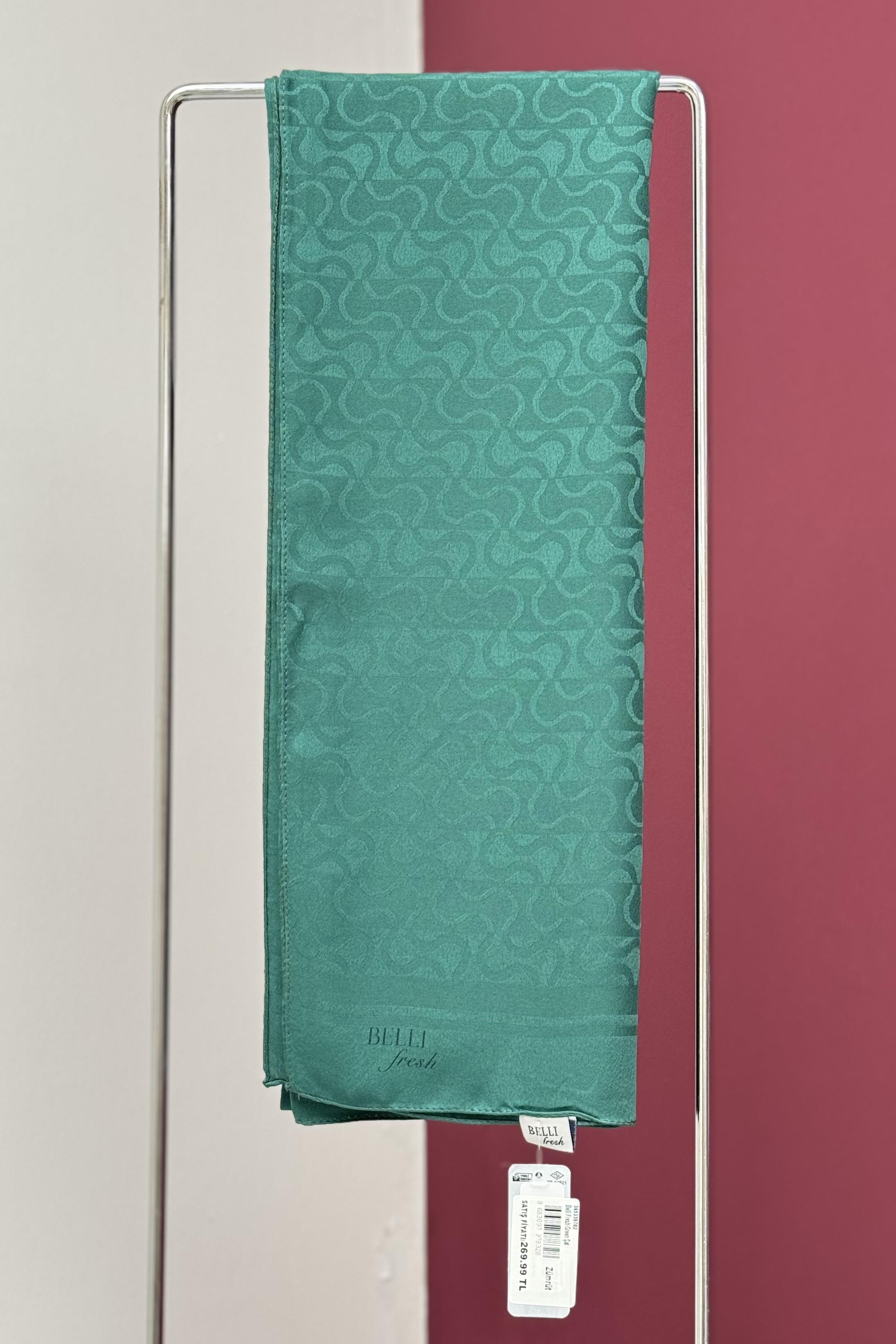 BELLI Belli Fresh Green Şal - Zümrüt Belli Fresh Green Şal - Zümrüt - Bilen Giyim Şal 
