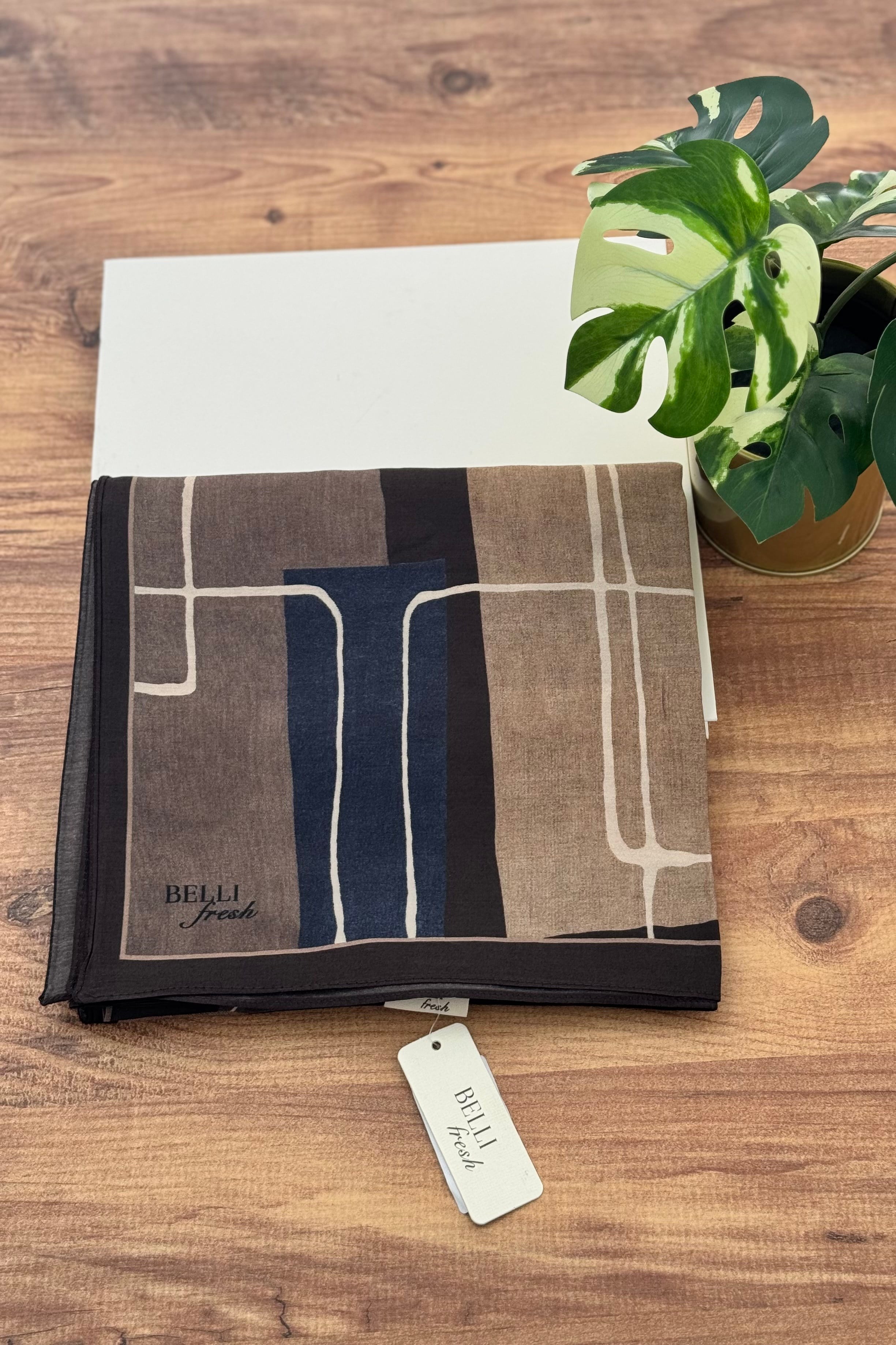 Belli Fresh Modal Eşarp 3415 - Kahve