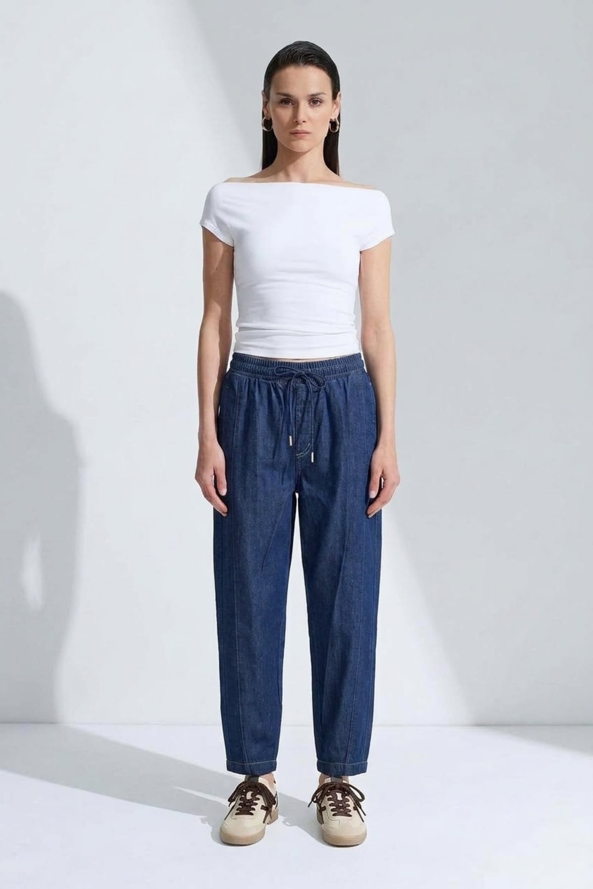 Konik Fit Denim Pantolon 0035846 Lacivert