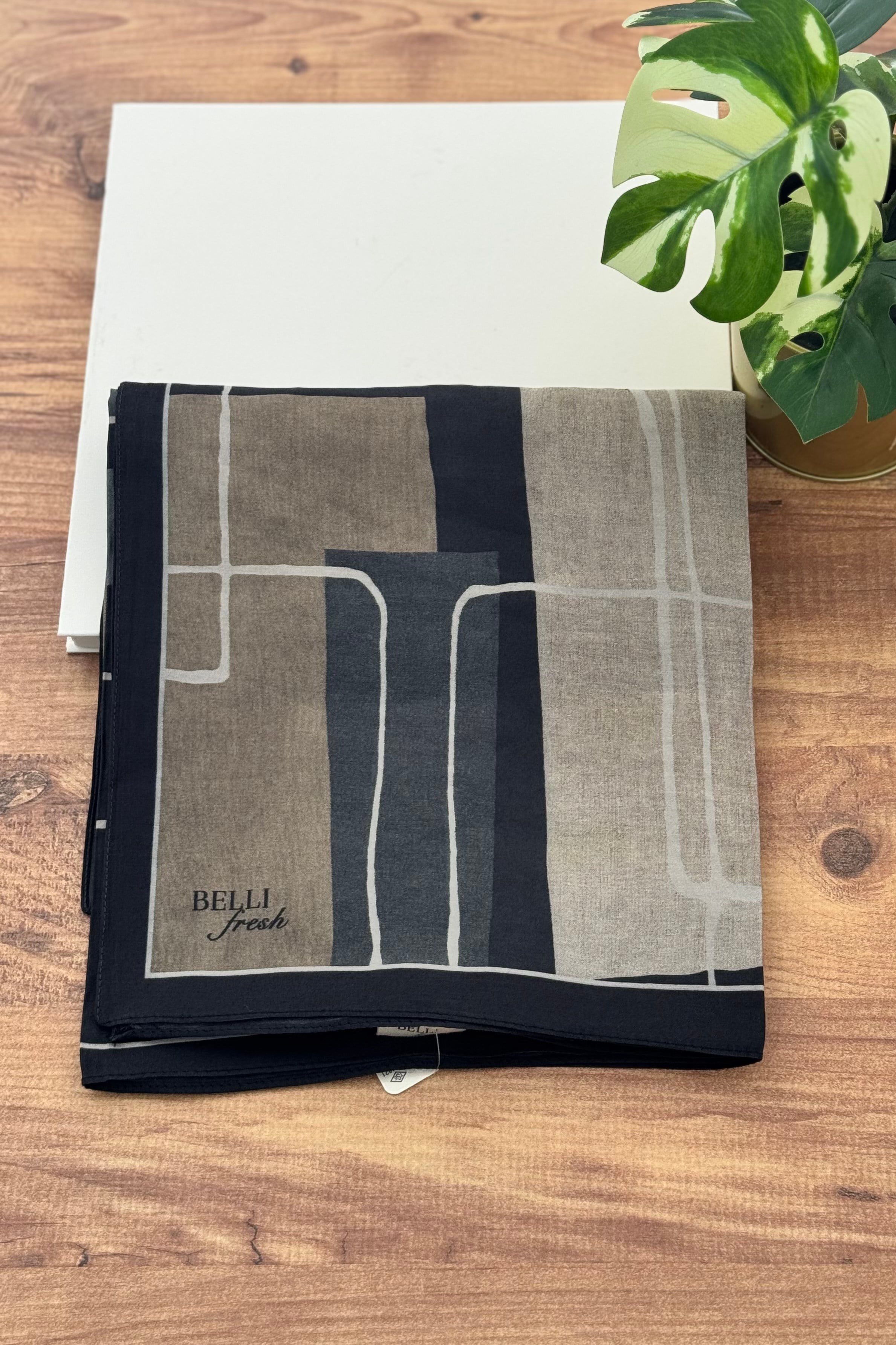 Belli Fresh Modal Eşarp 3415 - Siyah