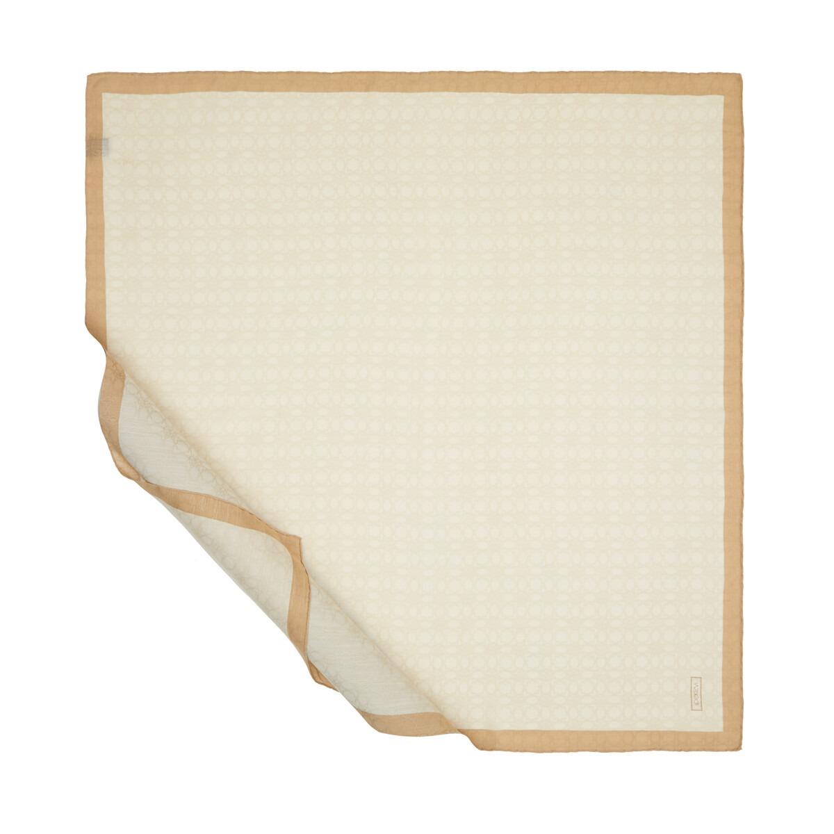 İPEKEVİ İpekevi 04357 Dört Mevsim Monogram Eşarp - Ekru  Eşarp 