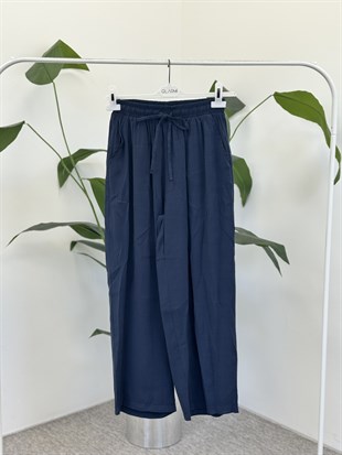 Basic Lastikli Pantolon 1005787 - Lacivert